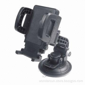 Mobile phone holder, functional design, easy to be installed